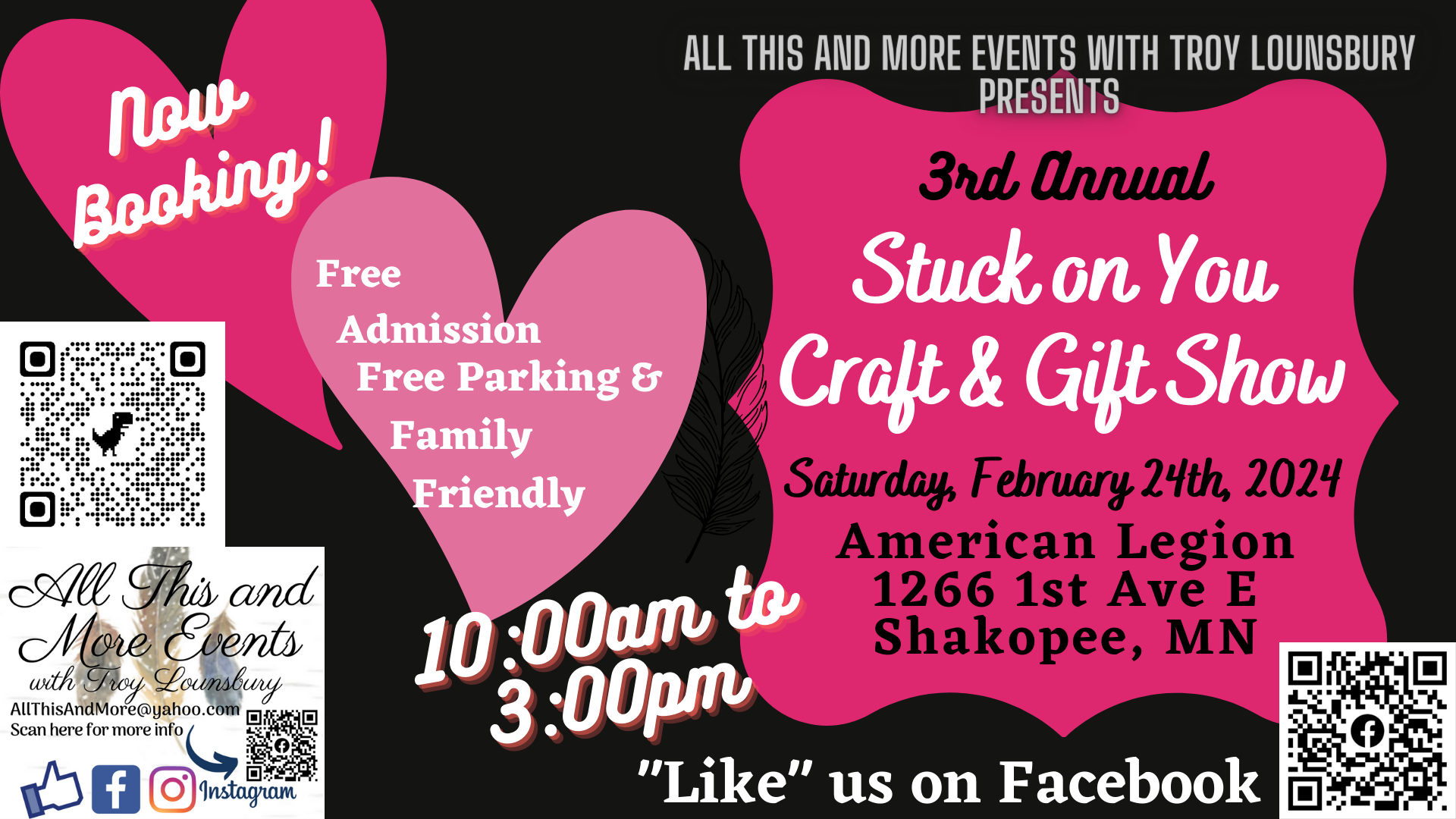 3rd Annual Stuck on You Craft & Gift Show