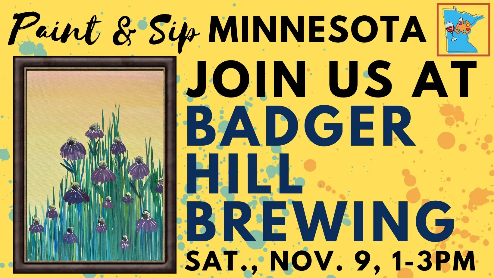 Paint & Sip at Badger Hill Brewing