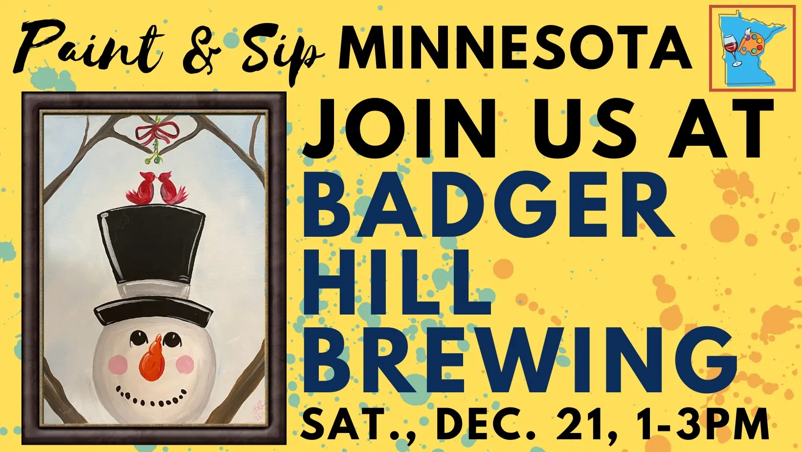 Paint & Sip at Badger Hill Brewing